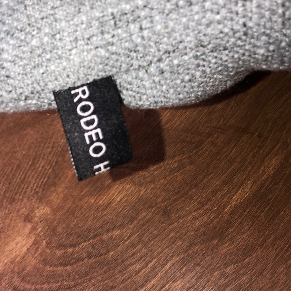 Rodeo Home seafoam feather couch throw pillow - Picture 3 of 6